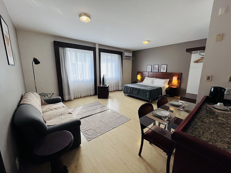 Apartamento tipo estúdio no Centro de Joinville, SC