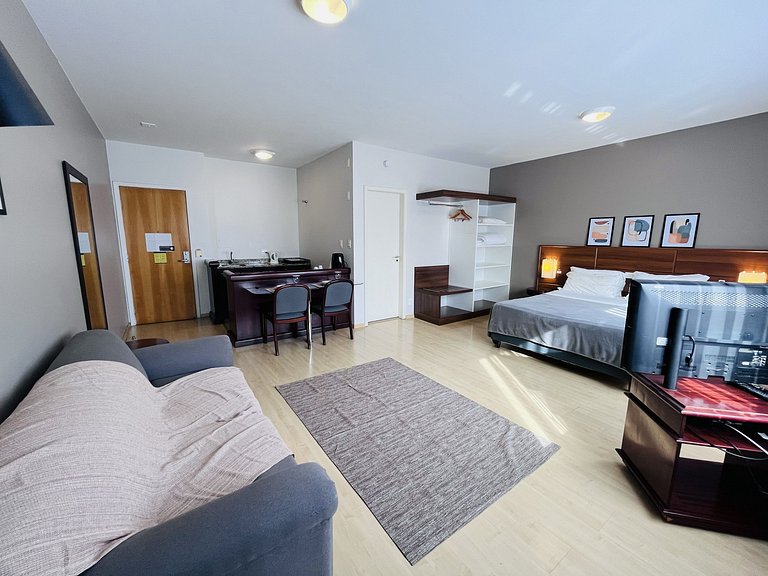 Apartamento tipo estúdio no Centro de Joinville, SC