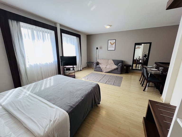 Apartamento tipo estúdio no Centro de Joinville, SC