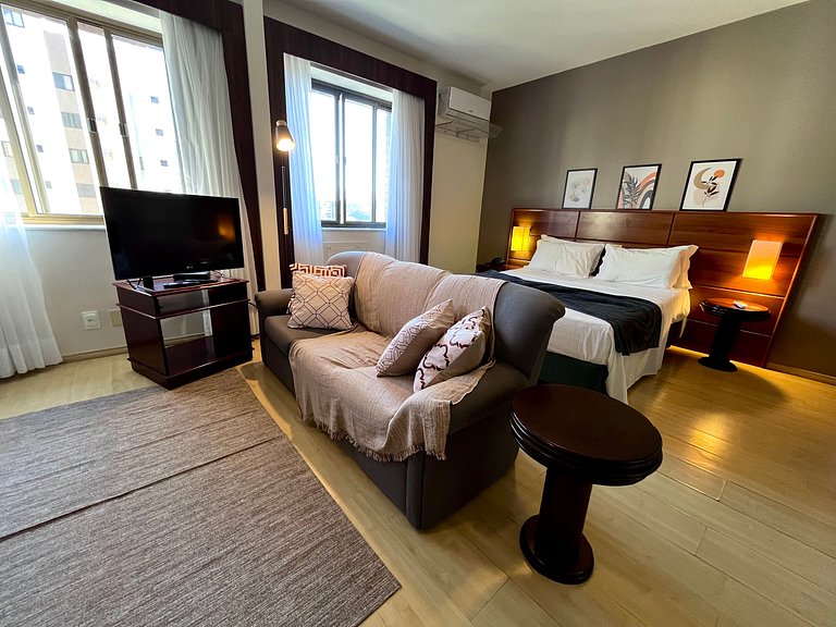 Apartamento tipo estúdio no Centro de Joinville, SC