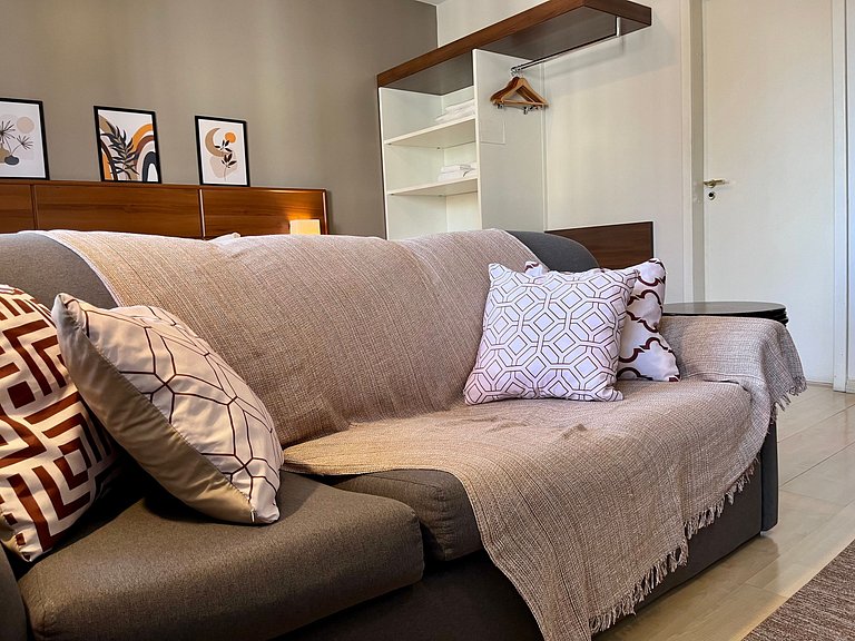Apartamento tipo estúdio no Centro de Joinville, SC