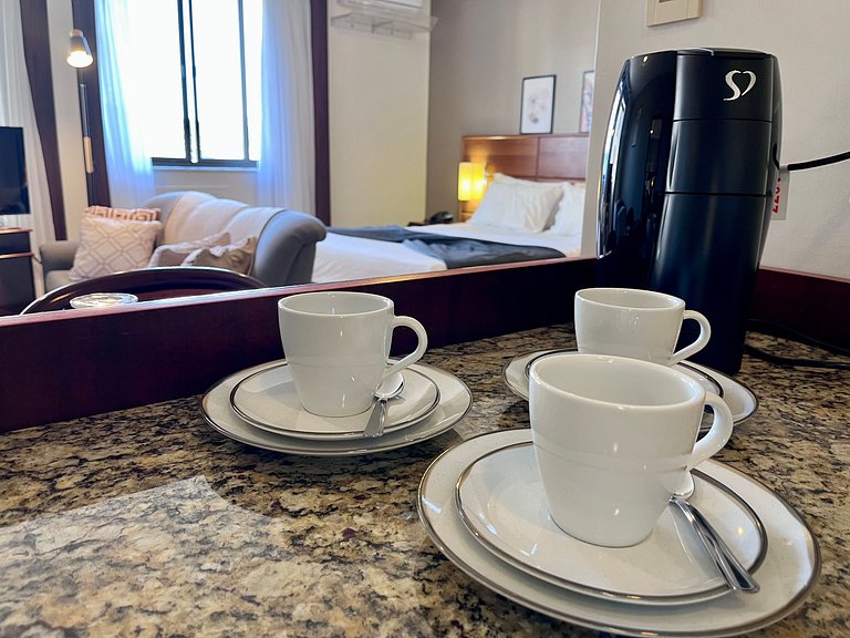 Apartamento tipo estúdio no Centro de Joinville, SC